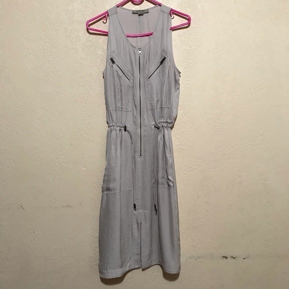 All Saints Gray Sleeveless Dress - Picture 1 of 13